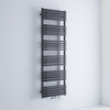 Badheizkörper 1493W 153x50 cm Arch Mittelanschluss Anthrazit Vertikal,  von Hudson Reed