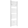 Badheizkörper Elektrisch Flach 1800x600mm 1000W Heizelement Weiß,  Glykol gefüllt,  Wandmontage - Ive Hudson Reed