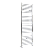 Badheizkörper Flach 1800x600mm 709W Chrom Standardanschluss seitlich Warmwasser – Kent,  von Hudson Reed