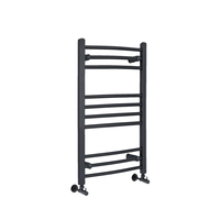 Badheizkörper Gebogen Anthrazit 800 x 500mm 372W – Artle,  von Hudson Reed