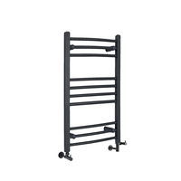 Badheizkörper Mischbetrieb Anthrazit Gebogen 800mm x 500mm 372W – Artle