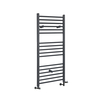 Badheizkörper Mischbetrieb Flach 1000 x 1000mm 841W Anthrazit – Artle,  von Hudson Reed