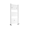 Badheizkörper Mischbetrieb Flach 1000 x 1000mm 841W Weiß – Ive,  von Hudson Reed
