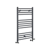 Badheizkörper Mischbetrieb Flach 1000 x 600mm 555W Anthrazit – Artle,  von Hudson Reed