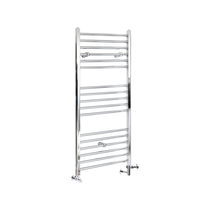 Badheizkörper Mischbetrieb Flach 1200x500mm 393W Chrom – Kent,  von Hudson Reed