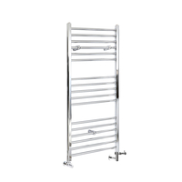 Badheizkörper Mischbetrieb Flach 1200x600mm 452W Chrom – Kent,  von Hudson Reed