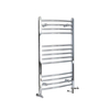Badheizkörper Mischbetrieb Gebogen 1000x600mm 369W Chrom – Kent,  von Hudson Reed