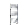 Badheizkörper Mischbetrieb Gebogen 1200x500mm 393W Chrom – Kent,  von Hudson Reed