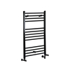 Badheizkörper Mischbetrieb Mattschwarz Flach 1000x500mm 486W – Nox,  von Hudson Reed