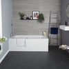 Begehbare Badewanne,  1700mm x 700mm inkl. Schürze,  Position der Tür wählbar – Merso Hudson Reed