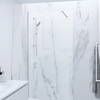 Begehbare Duschwand mit Profil in Chrom und Duschtasse in Weiß – von 120cm x 80cm - RAK Feeling x Hudson Reed