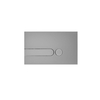 Betätigungsplatte Zweimengentechnik Rund mattes Chrom 150mm x 240mm - Cluo,  von Hudson Reed