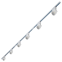 Biard 3x dimmbare LED Schienenleuchtsysteme 3x 1m Weiß mit 6x 10W Leuchten