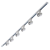 Biard 6x LED Schienenstrahler mit 2m Leiste Weiß