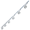 Biard 6x LED Schienenstrahler Multi-Kit mit 3x 1m Leiste Weiß