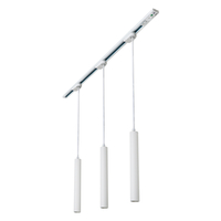 Biard Liv LED 3 x 5W Pendelleuchte mit 1m Schiene - Weiß