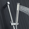Brausestangenset – mit Handbrause und Brauseanschlussbogen – Chrom - Tec