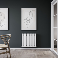 Design Austauschheizkörper – Höhe 600mm Farbe und Breite wählbar - Erin