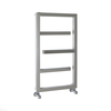 Design Badheizkörper 287 Watt,  aus Edelstahl Hochglanzpoliert - 88cm x 50cm – Eclipse Hudson Reed
