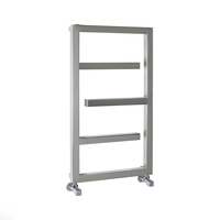 Design Badheizkörper 287 Watt,  aus Edelstahl Hochglanzpoliert - 88cm x 50cm – Eclipse Hudson Reed