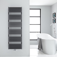 Design Badheizkörper mit Mittelanschluss,  Anthrazit 1533mm x 500mm 1493W – Arch