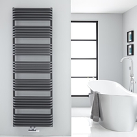 Design Badheizkörper mit Mittelanschluss,  Anthrazit 1800mm x 600mm 2010W – Arch