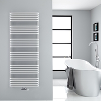 Design Badheizkörper mit Mittelanschluss,  Weiß 1533mm x 600mm 1775W – Arch