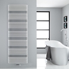 Design Badheizkörper mit Mittelanschluss,  Weiß 1800mm x 600mm 2010W – Arch