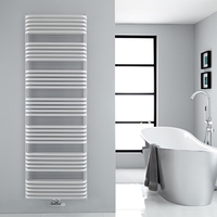 Design Badheizkörper mit Mittelanschluss,  Weiß 1800mm x 600mm 2010W – Arch