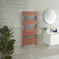 Design Handtuchheizkörper mit flachen Heizlamellen - 1000mm x 600mm Metallisches Kupfer - Lustro