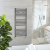 Design Handtuchheizung Flach mit Zinn Finish,  Größe wählbar ab 800x500mm – Ive Hudson Reed