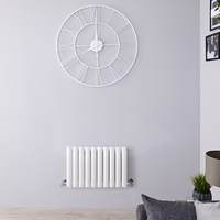 Design Heizkörper 400x595mm 453W Einlagig Weiß - Kleiner Wandheizkörper - Revive Hudson Reed
