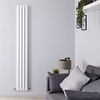 Design Heizkörper Aluminium Vertikal Weiß 1800mm x 230mm 1002W - Revive Air,  von Hudson Reed