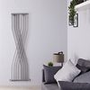 Design Heizkörper (einlagig),  vertikal - 1775mm x 450mm,  925W – Silber – Xcite