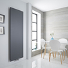 Design Heizkörper,  Flach,  Vertikal in Anthrazit 1800x600mm 1404W - Rubi von Hudson Reed