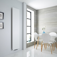 Design Heizkörper,  Flach,  Vertikal in Weiß 1800x400mm 842W - Rubi von Hudson Reed