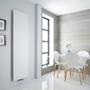 Design Heizkörper,  Flach,  Vertikal in Weiß 1800x500mm 1123W - Rubi von Hudson Reed