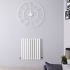 Design Heizkörper Horizontal 635x590mm 597W Einlagig Weiß - Revive von Hudson Reed