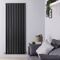 Design Heizkörper Horizontal (doppellagig) 1780mm x 708mm - Schwarz - Revive von Hudson Reed