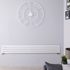 Design Heizkörper Horizontal Doppellagig Weiß 236mm x 1780mm 921W - Revive,  von Hudson Reed