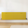 Design Heizkörper Horizontal (Doppellaging) 400mm x 1416mm Gelb (Dandelion Yellow) - Revive