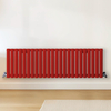 Design Heizkörper Horizontal (Doppellaging) 400mm x 1416mm Rot (Siamese Red) - Revive