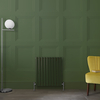 Design Heizkörper Horizontal (Doppellaging) 635mm x 590mm Grün (Evergreen) - Revive