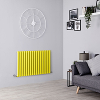 Design Heizkörper Horizontal (Einlaging) 635mm x 1000mm Gelb (Dandelion Yellow) - Revive