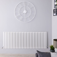 Design Heizkörper Horizontal Weiß 635mm x 1647mm 1671W (einlagig) - Revive