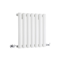 Design Heizkörper Klein Horizontal 40 x 41, 5cm 284W Einlagig Weiß - Revive von Hudson Reed