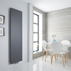 Design Heizkörper Mittelanschluss Vertikal 180cm - Breite & Finish wählbar - Rubi Hudson Reed