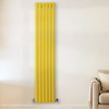 Design Heizkörper Vertikal (Doppellagig) 1780mm x 236mm Gelb (Dandelion Yellow) - Revive