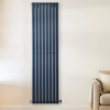 Design Heizkörper Vertikal (Doppellagig) 1780mm x 472mm Blau (Deep Sea Blue) - Revive