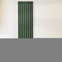 Design Heizkörper Vertikal (Doppellagig) 1780mm x 472mm Grün (Evergreen) - Revive